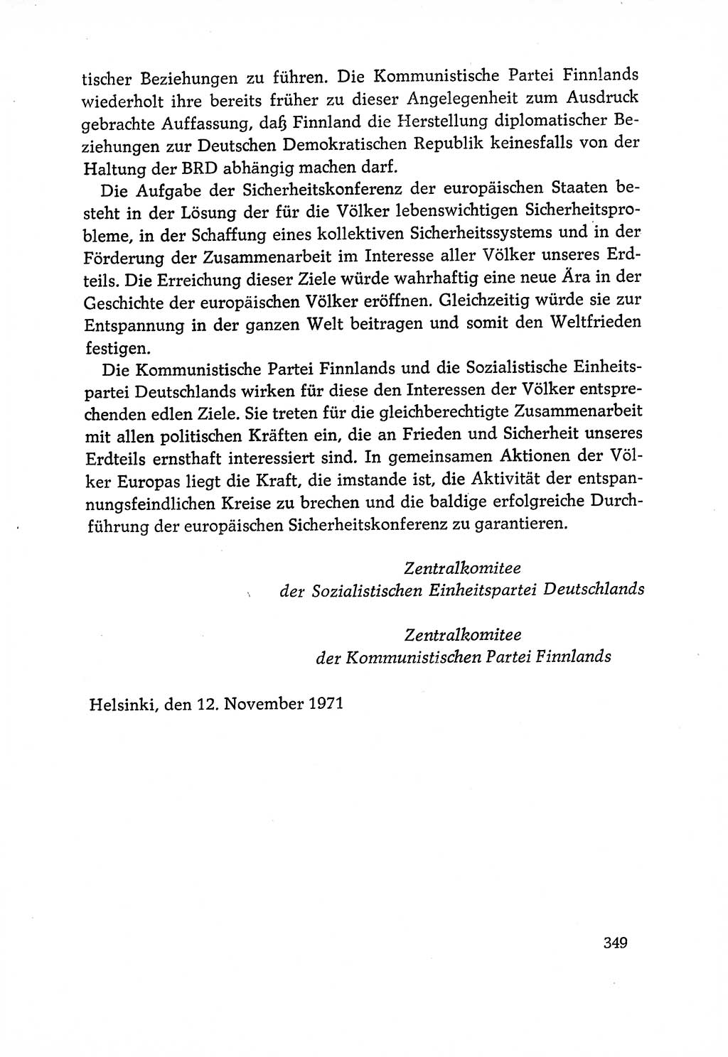 Dokumente der Sozialistischen Einheitspartei Deutschlands (SED) [Deutsche Demokratische Republik (DDR)] 1970-1971, Seite 349 (Dok. SED DDR 1970-1971, S. 349)