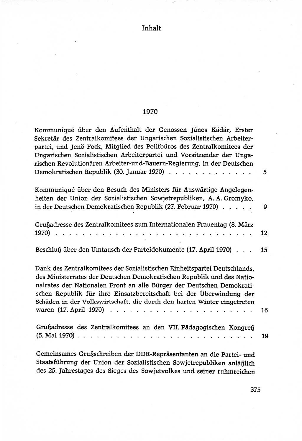 Dokumente der Sozialistischen Einheitspartei Deutschlands (SED) [Deutsche Demokratische Republik (DDR)] 1970-1971, Seite 375 (Dok. SED DDR 1970-1971, S. 375)