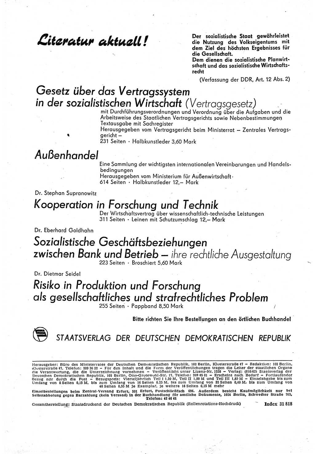 Gesetzblatt (GBl.) der Deutschen Demokratischen Republik (DDR) Teil ⅠⅠⅠ 1970, Seite 2 (GBl. DDR ⅠⅠⅠ 1970, S. 2)