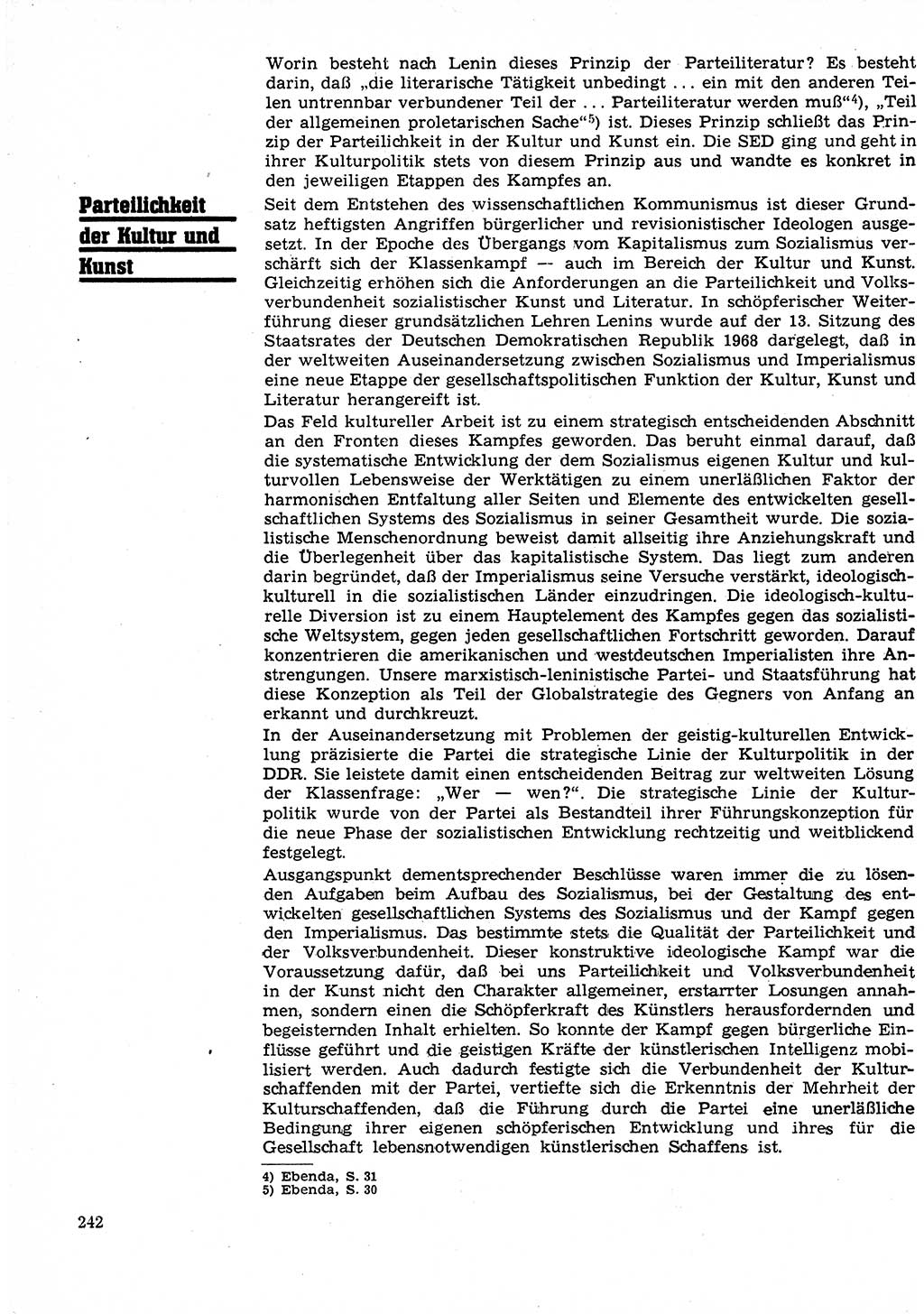 Neuer Weg (NW), Organ des Zentralkomitees (ZK) der SED (Sozialistische Einheitspartei Deutschlands) für Fragen des Parteilebens, 25. Jahrgang [Deutsche Demokratische Republik (DDR)] 1970, Seite 242 (NW ZK SED DDR 1970, S. 242)