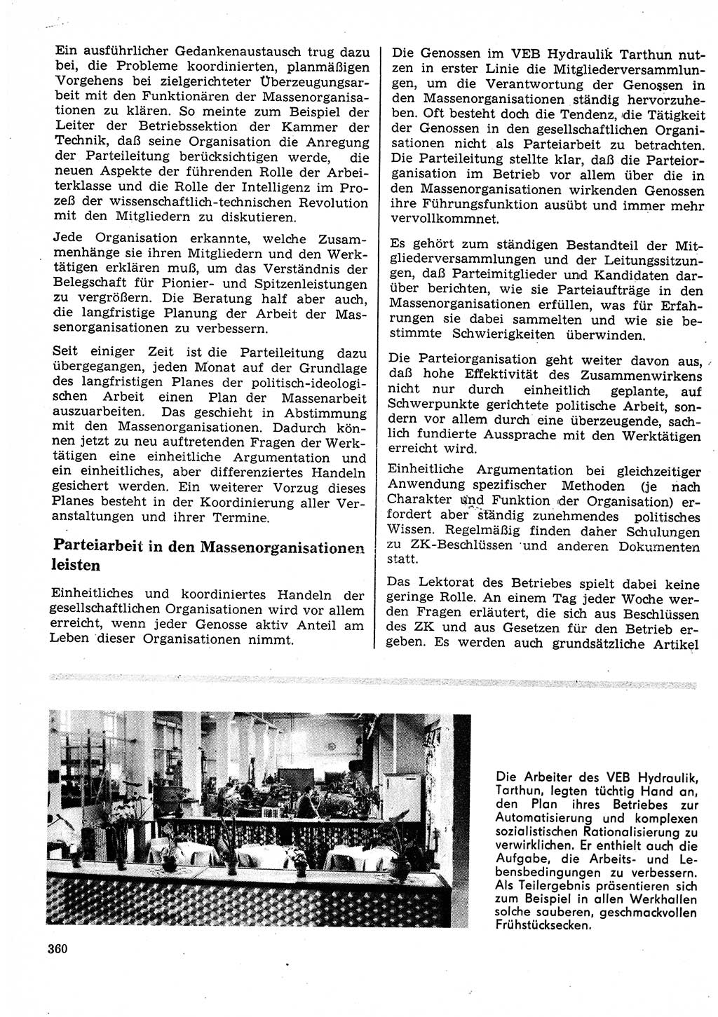 Neuer Weg (NW), Organ des Zentralkomitees (ZK) der SED (Sozialistische Einheitspartei Deutschlands) für Fragen des Parteilebens, 25. Jahrgang [Deutsche Demokratische Republik (DDR)] 1970, Seite 360 (NW ZK SED DDR 1970, S. 360)