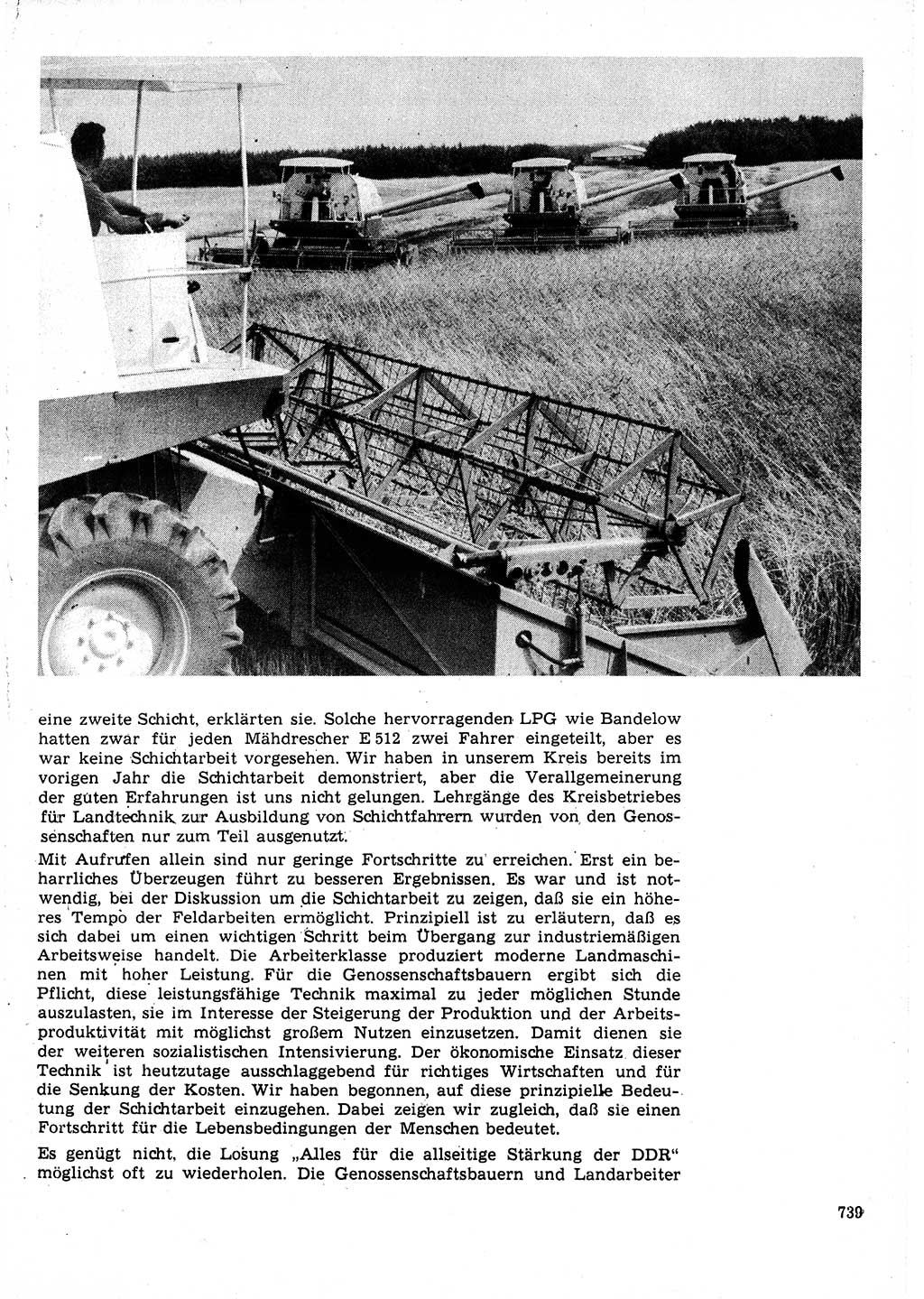 Neuer Weg (NW), Organ des Zentralkomitees (ZK) der SED (Sozialistische Einheitspartei Deutschlands) für Fragen des Parteilebens, 25. Jahrgang [Deutsche Demokratische Republik (DDR)] 1970, Seite 739 (NW ZK SED DDR 1970, S. 739)