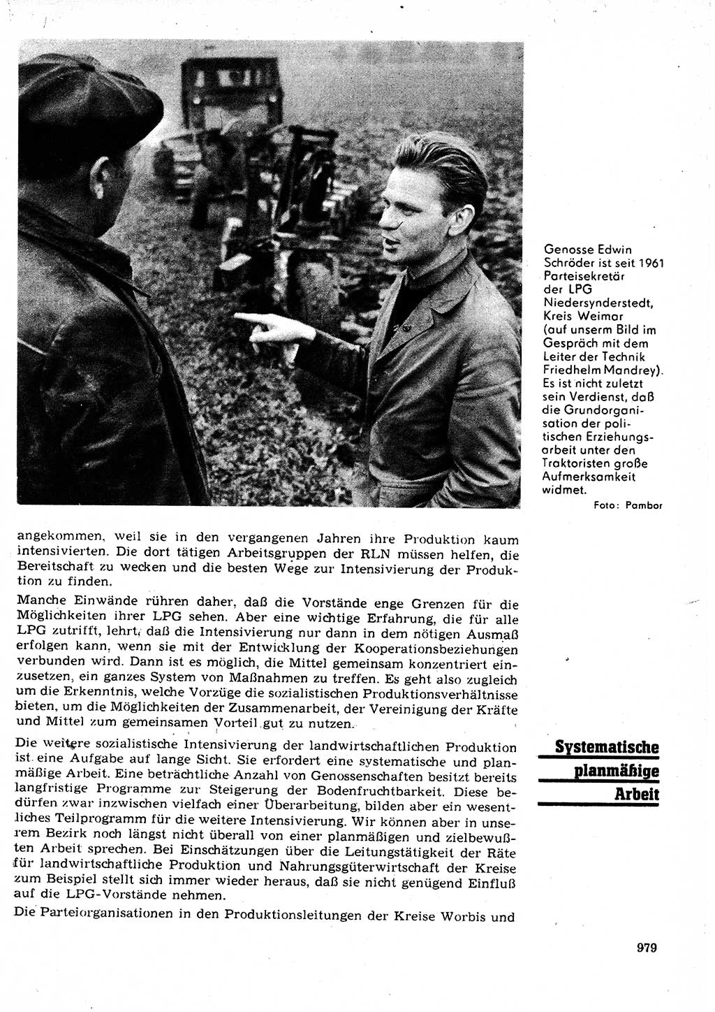 Neuer Weg (NW), Organ des Zentralkomitees (ZK) der SED (Sozialistische Einheitspartei Deutschlands) für Fragen des Parteilebens, 25. Jahrgang [Deutsche Demokratische Republik (DDR)] 1970, Seite 979 (NW ZK SED DDR 1970, S. 979)