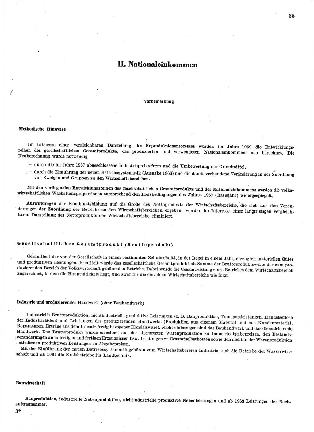 Statistisches Jahrbuch der Deutschen Demokratischen Republik (DDR) 1970, Seite 35 (Stat. Jb. DDR 1970, S. 35)