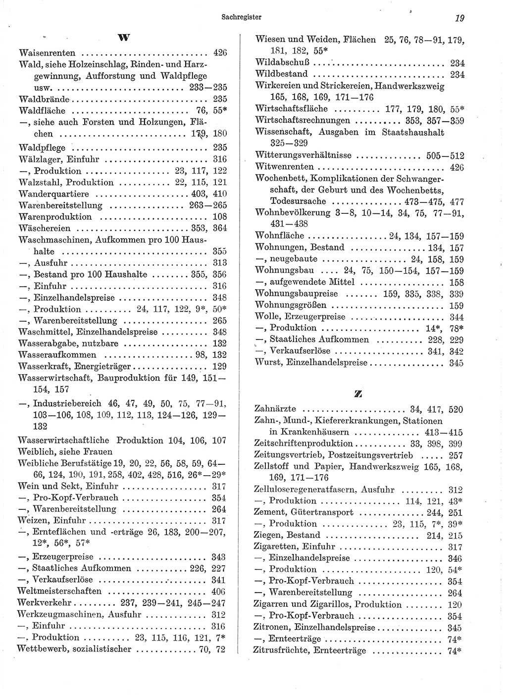 Statistisches Jahrbuch der Deutschen Demokratischen Republik (DDR) 1970, Seite 19 (Stat. Jb. DDR 1970, S. 19)