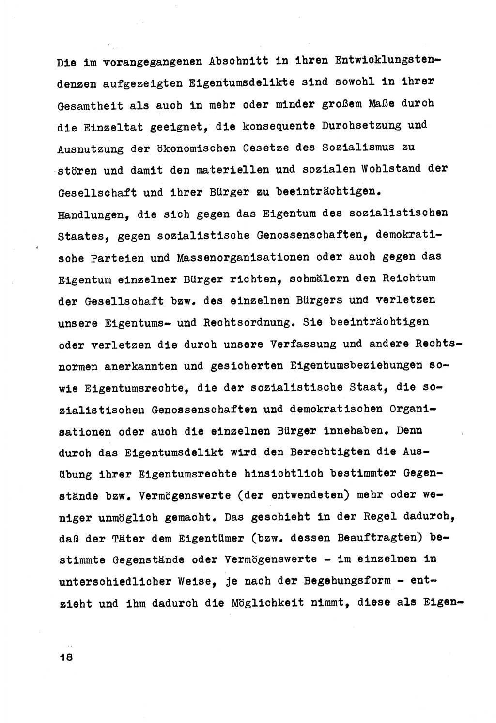 Strafrecht der DDR (Deutsche Demokratische Republik), Besonderer Teil, Lehrmaterial, Heft 5 1970, Seite 18 (Strafr. DDR BT Lehrmat. H. 5 1970, S. 18)