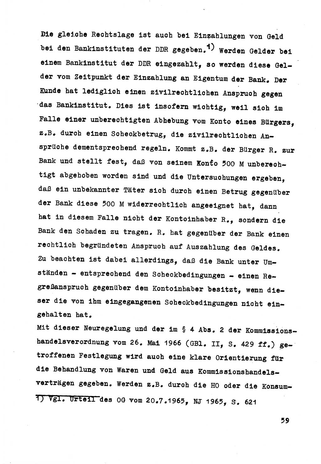 Strafrecht der DDR (Deutsche Demokratische Republik), Besonderer Teil, Lehrmaterial, Heft 5 1970, Seite 59 (Strafr. DDR BT Lehrmat. H. 5 1970, S. 59)