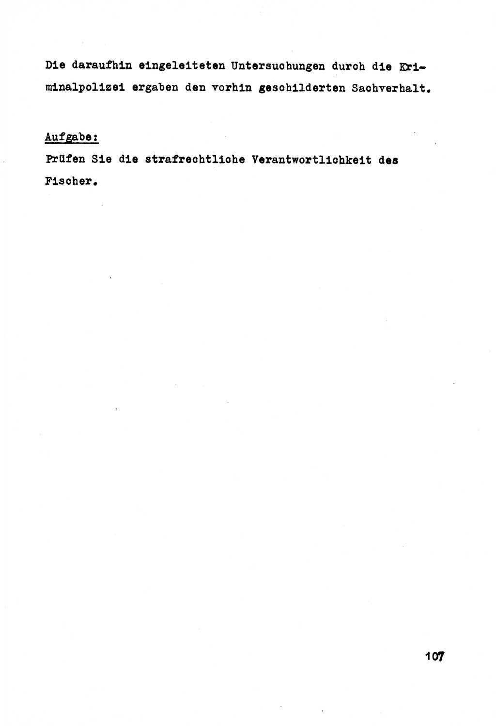Strafrecht der DDR (Deutsche Demokratische Republik), Besonderer Teil, Lehrmaterial, Heft 5 1970, Seite 107 (Strafr. DDR BT Lehrmat. H. 5 1970, S. 107)