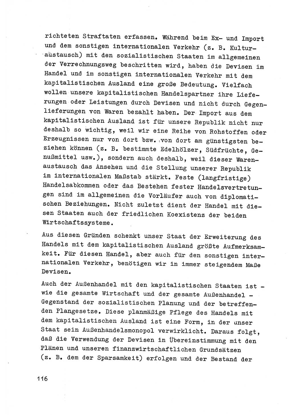 Strafrecht der DDR (Deutsche Demokratische Republik), Besonderer Teil, Lehrmaterial, Heft 6 1970, Seite 116 (Strafr. DDR BT Lehrmat. H. 6 1970, S. 116)