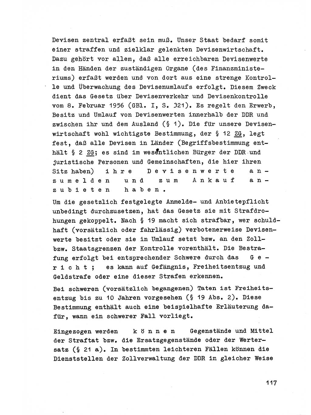 Strafrecht der DDR (Deutsche Demokratische Republik), Besonderer Teil, Lehrmaterial, Heft 6 1970, Seite 117 (Strafr. DDR BT Lehrmat. H. 6 1970, S. 117)