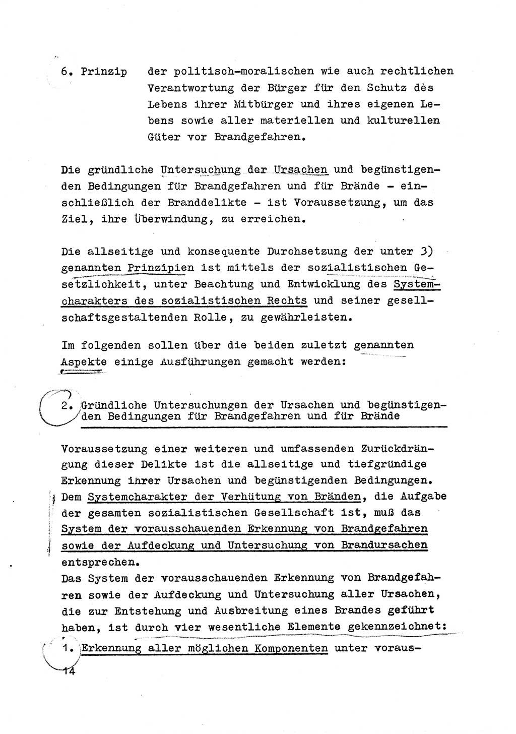 Strafrecht der DDR (Deutsche Demokratische Republik), Besonderer Teil, Lehrmaterial, Heft 7 1970, Seite 14 (Strafr. DDR BT Lehrmat. H. 7 1970, S. 14)