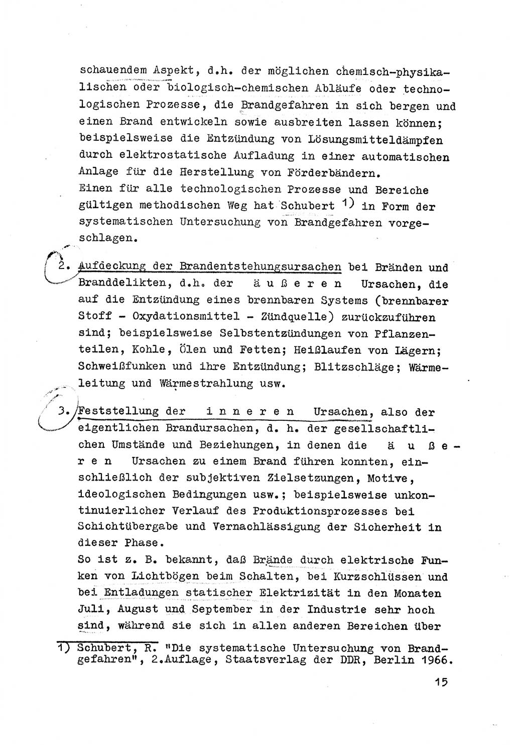 Strafrecht der DDR (Deutsche Demokratische Republik), Besonderer Teil, Lehrmaterial, Heft 7 1970, Seite 15 (Strafr. DDR BT Lehrmat. H. 7 1970, S. 15)