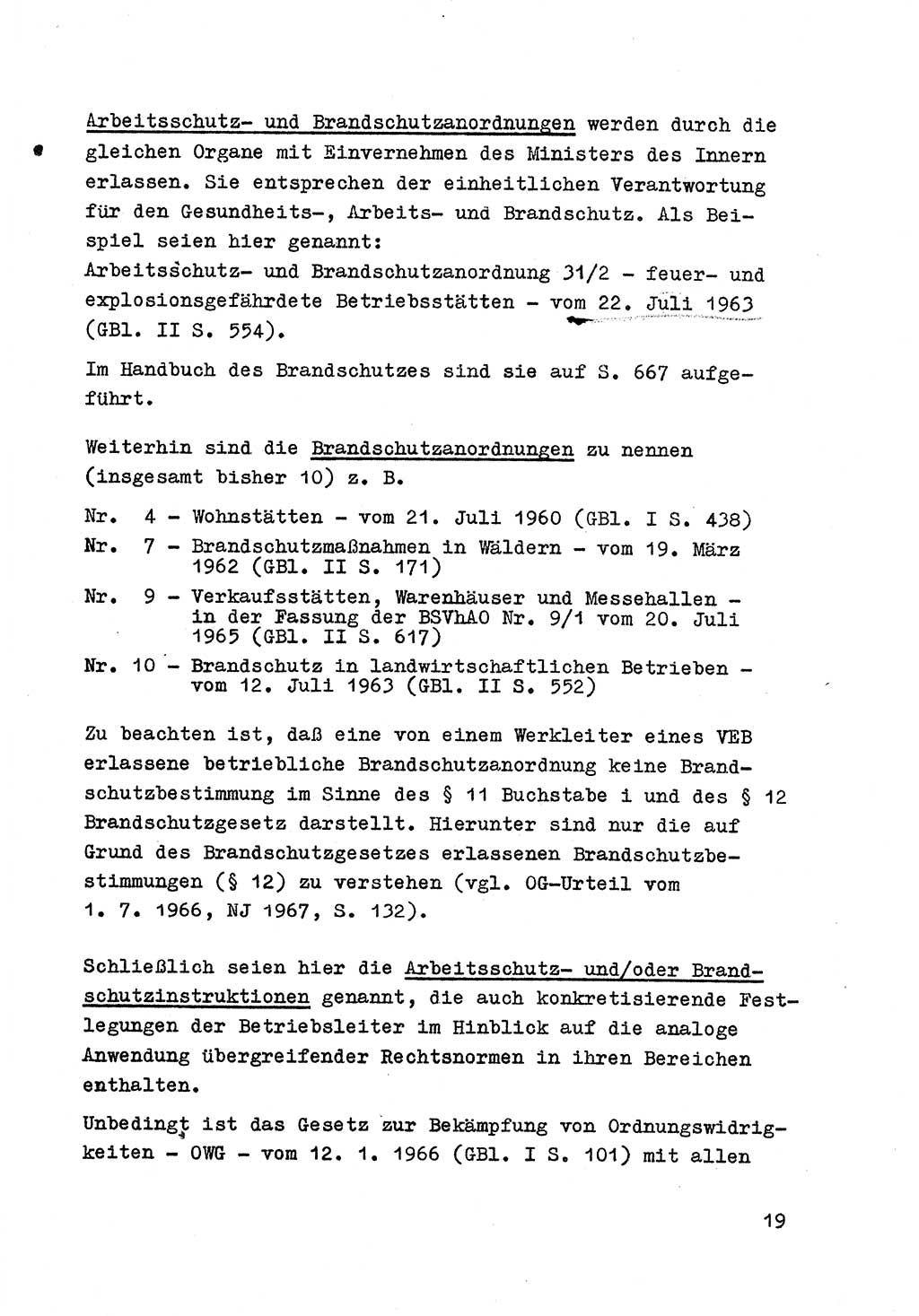 Strafrecht der DDR (Deutsche Demokratische Republik), Besonderer Teil, Lehrmaterial, Heft 7 1970, Seite 19 (Strafr. DDR BT Lehrmat. H. 7 1970, S. 19)