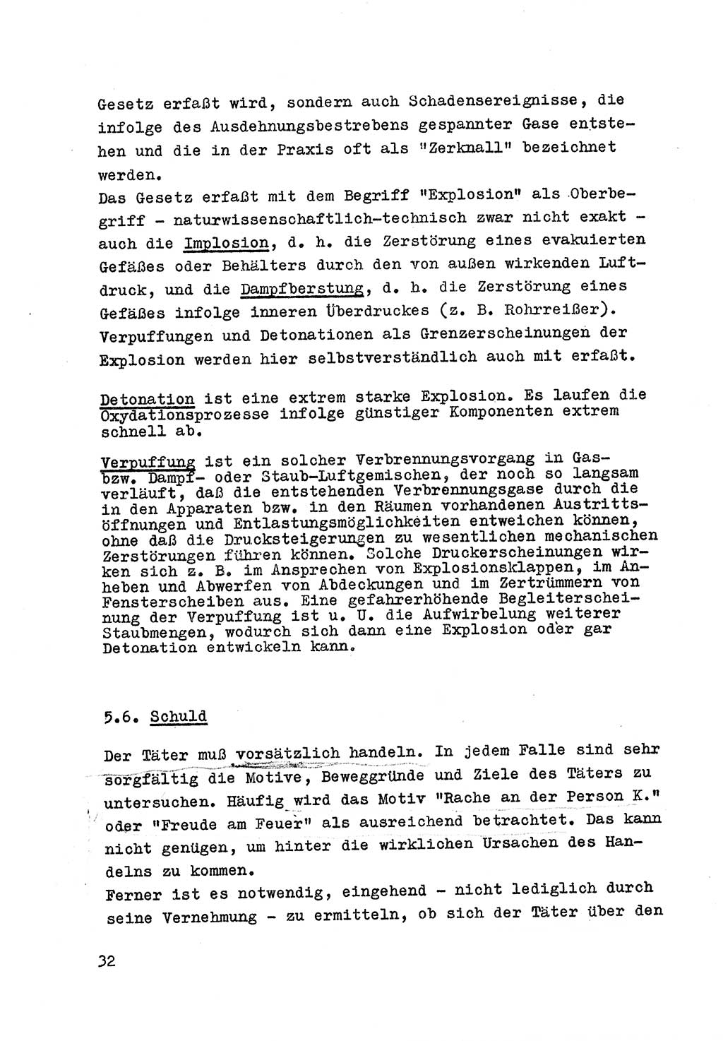 Strafrecht der DDR (Deutsche Demokratische Republik), Besonderer Teil, Lehrmaterial, Heft 7 1970, Seite 32 (Strafr. DDR BT Lehrmat. H. 7 1970, S. 32)