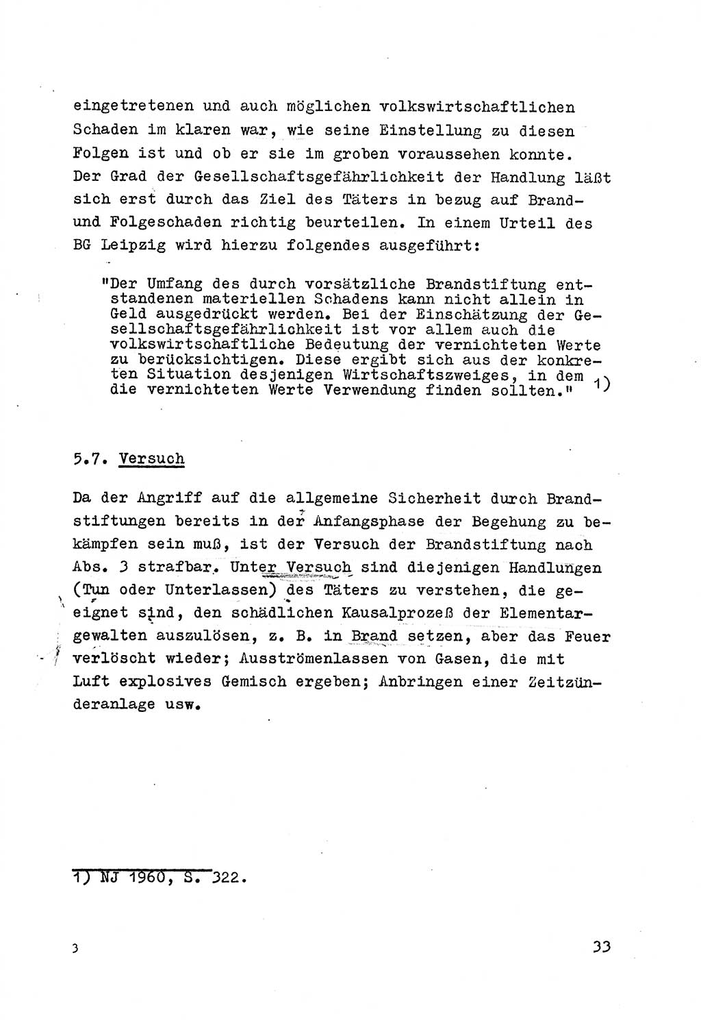 Strafrecht der DDR (Deutsche Demokratische Republik), Besonderer Teil, Lehrmaterial, Heft 7 1970, Seite 33 (Strafr. DDR BT Lehrmat. H. 7 1970, S. 33)