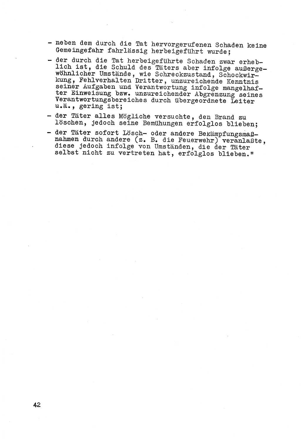 Strafrecht der DDR (Deutsche Demokratische Republik), Besonderer Teil, Lehrmaterial, Heft 7 1970, Seite 42 (Strafr. DDR BT Lehrmat. H. 7 1970, S. 42)