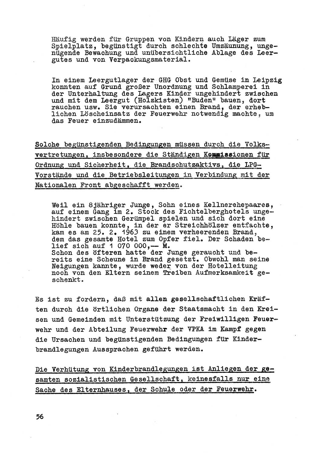 Strafrecht der DDR (Deutsche Demokratische Republik), Besonderer Teil, Lehrmaterial, Heft 7 1970, Seite 56 (Strafr. DDR BT Lehrmat. H. 7 1970, S. 56)