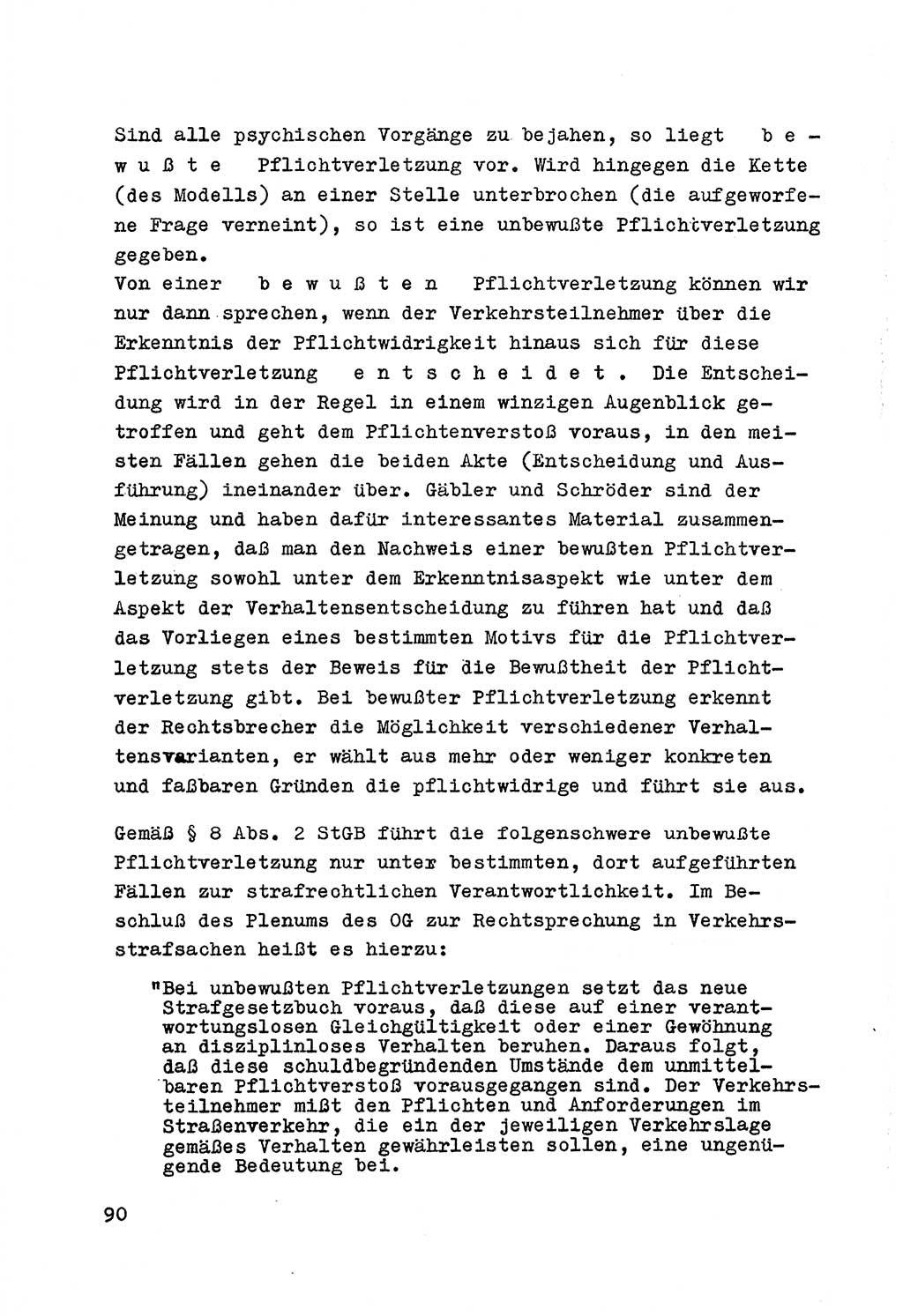 Strafrecht der DDR (Deutsche Demokratische Republik), Besonderer Teil, Lehrmaterial, Heft 7 1970, Seite 90 (Strafr. DDR BT Lehrmat. H. 7 1970, S. 90)
