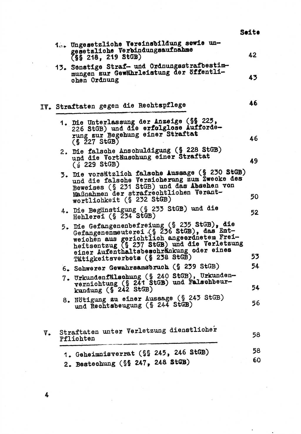 Strafrecht der DDR (Deutsche Demokratische Republik), Besonderer Teil, Lehrmaterial, Heft 8 1970, Seite 4 (Strafr. DDR BT Lehrmat. H. 8 1970, S. 4)