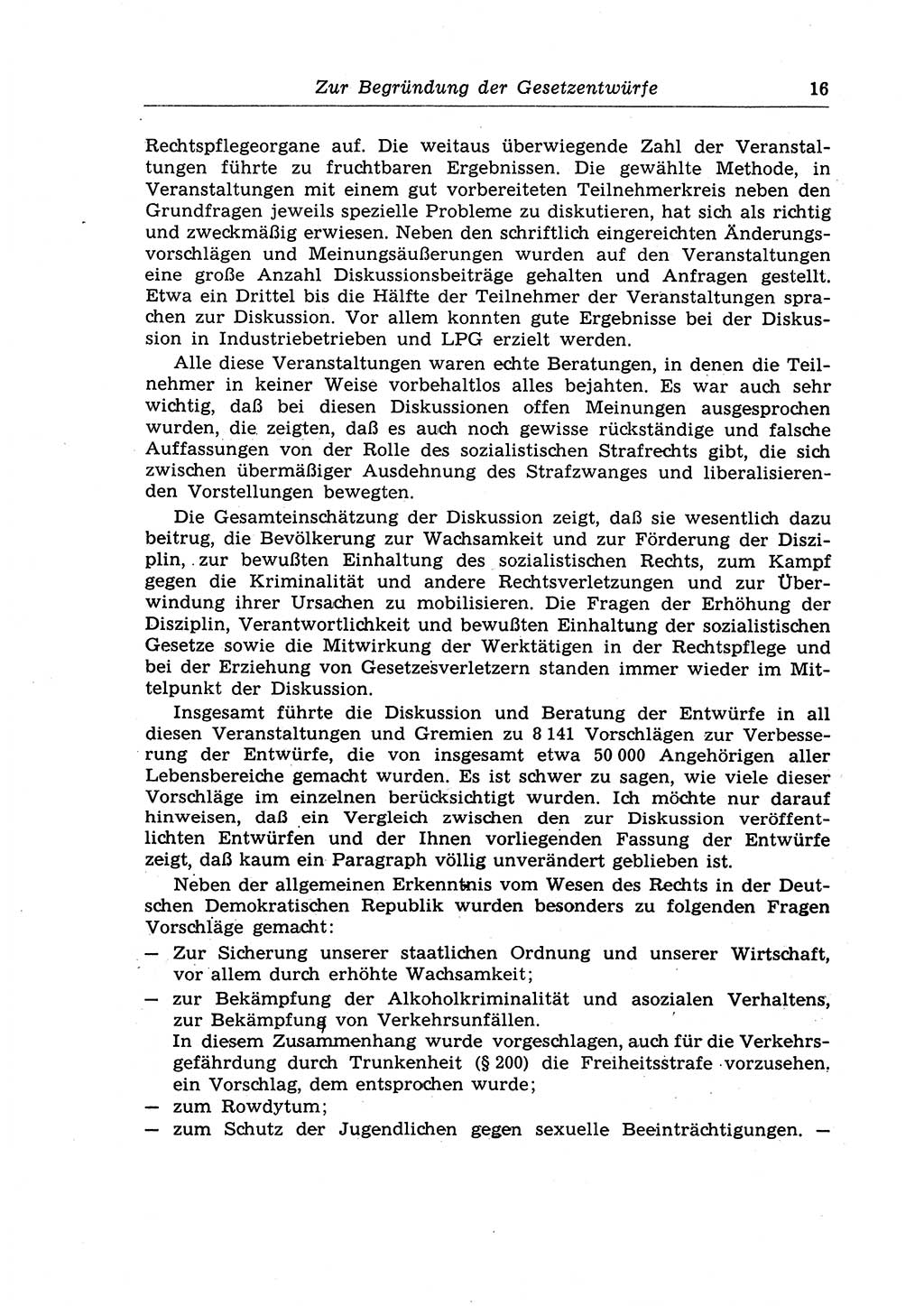 Strafrecht der Deutschen Demokratischen Republik (DDR), Lehrkommentar zum Strafgesetzbuch (StGB), Allgemeiner Teil 1970, Seite 16 (Strafr. DDR Lehrkomm. StGB AT 1970, S. 16)