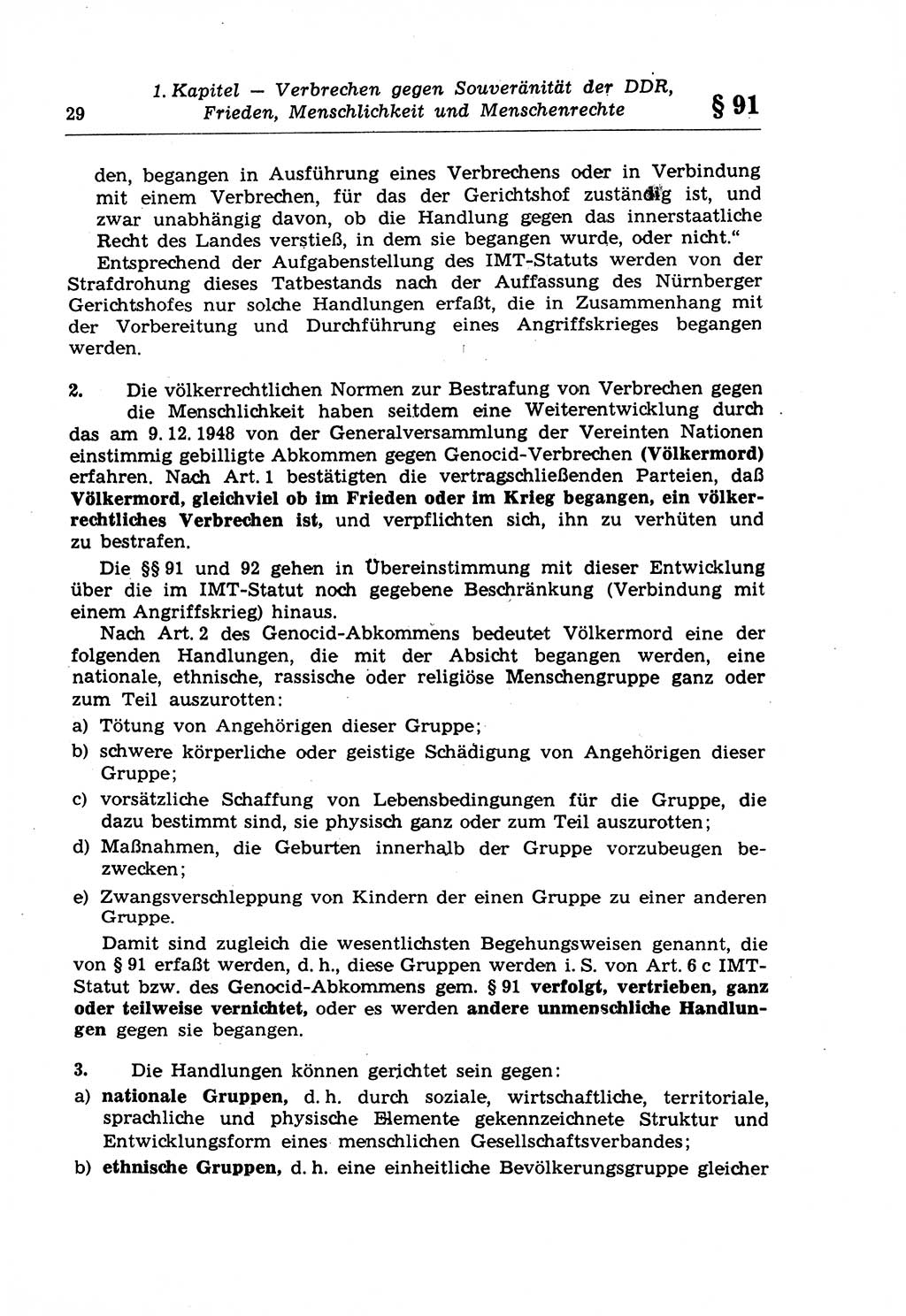 Strafrecht der Deutschen Demokratischen Republik (DDR), Lehrkommentar zum Strafgesetzbuch (StGB), Besonderer Teil 1970, Seite 29 (Strafr. DDR Lehrkomm. StGB BT 1970, S. 29)