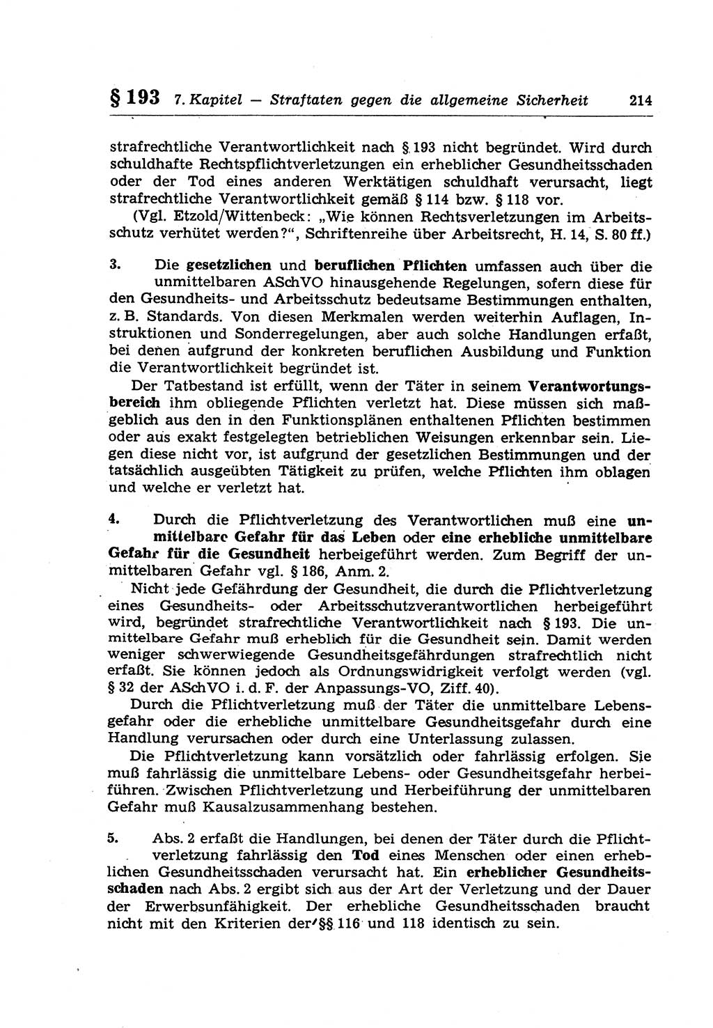 Strafrecht der Deutschen Demokratischen Republik (DDR), Lehrkommentar zum Strafgesetzbuch (StGB), Besonderer Teil 1970, Seite 214 (Strafr. DDR Lehrkomm. StGB BT 1970, S. 214)