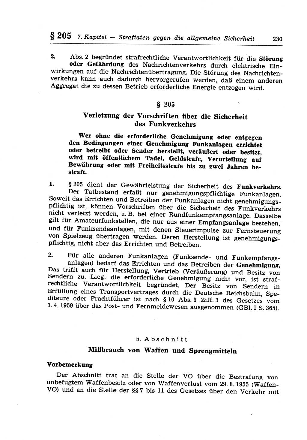 Strafrecht der Deutschen Demokratischen Republik (DDR), Lehrkommentar zum Strafgesetzbuch (StGB), Besonderer Teil 1970, Seite 230 (Strafr. DDR Lehrkomm. StGB BT 1970, S. 230)