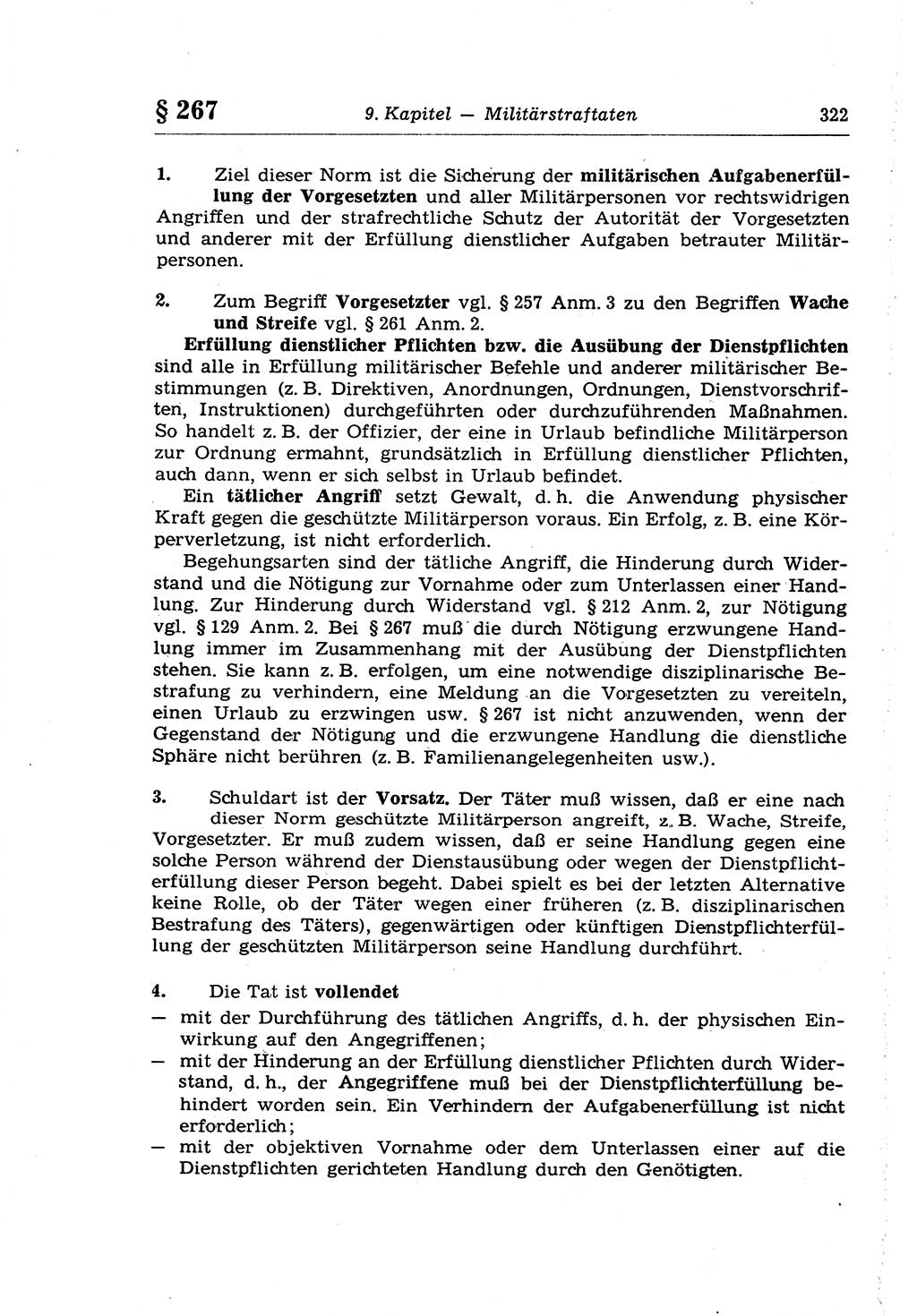 Strafrecht der Deutschen Demokratischen Republik (DDR), Lehrkommentar zum Strafgesetzbuch (StGB), Besonderer Teil 1970, Seite 322 (Strafr. DDR Lehrkomm. StGB BT 1970, S. 322)