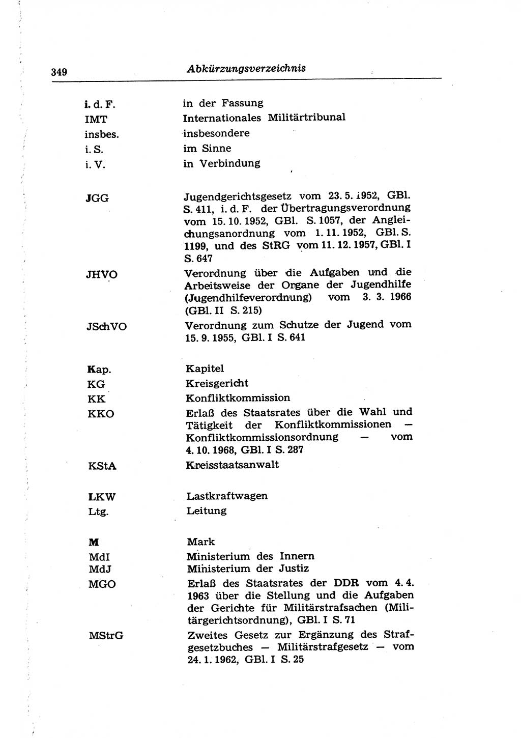 Strafrecht der Deutschen Demokratischen Republik (DDR), Lehrkommentar zum Strafgesetzbuch (StGB), Besonderer Teil 1970, Seite 349 (Strafr. DDR Lehrkomm. StGB BT 1970, S. 349)