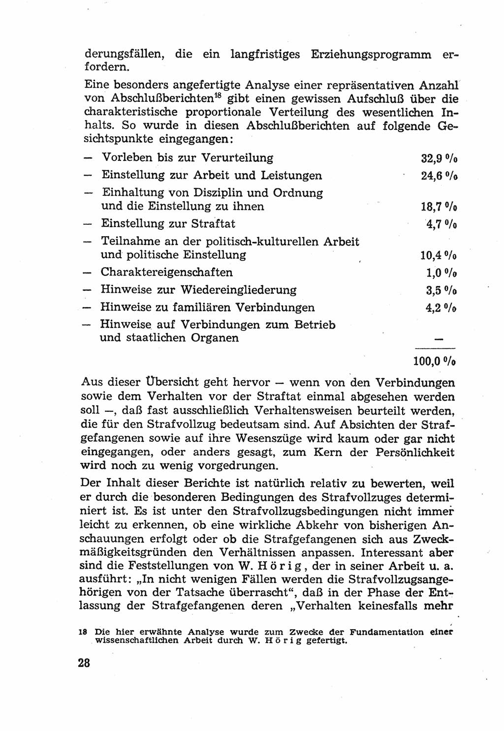 Die Wiedereingliederung Strafentlassener in das gesellschaftliche Leben [Deutsche Demokratische Republik (DDR)] und die Erziehung kriminell gefährdeter Bürger 1970, Seite 28 (Wiedereingl. Strafentl. DDR 1970, S. 28)