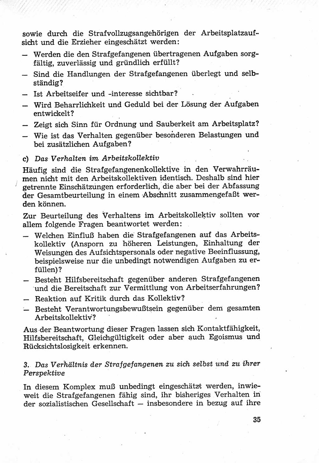 Die Wiedereingliederung Strafentlassener in das gesellschaftliche Leben [Deutsche Demokratische Republik (DDR)] und die Erziehung kriminell gefährdeter Bürger 1970, Seite 35 (Wiedereingl. Strafentl. DDR 1970, S. 35)