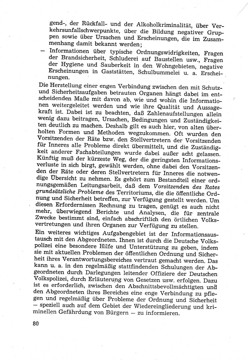 Die Wiedereingliederung Strafentlassener in das gesellschaftliche Leben [Deutsche Demokratische Republik (DDR)] und die Erziehung kriminell gefährdeter Bürger 1970, Seite 80 (Wiedereingl. Strafentl. DDR 1970, S. 80)