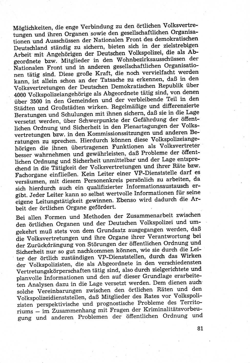 Die Wiedereingliederung Strafentlassener in das gesellschaftliche Leben [Deutsche Demokratische Republik (DDR)] und die Erziehung kriminell gefährdeter Bürger 1970, Seite 81 (Wiedereingl. Strafentl. DDR 1970, S. 81)