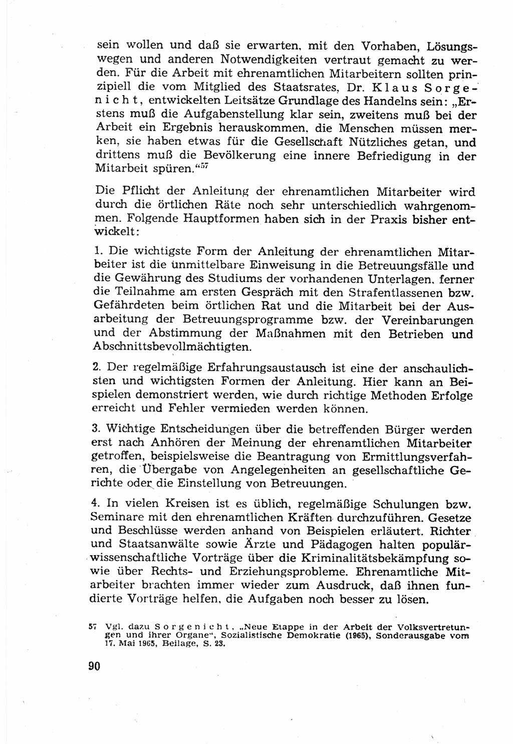Die Wiedereingliederung Strafentlassener in das gesellschaftliche Leben [Deutsche Demokratische Republik (DDR)] und die Erziehung kriminell gefährdeter Bürger 1970, Seite 90 (Wiedereingl. Strafentl. DDR 1970, S. 90)