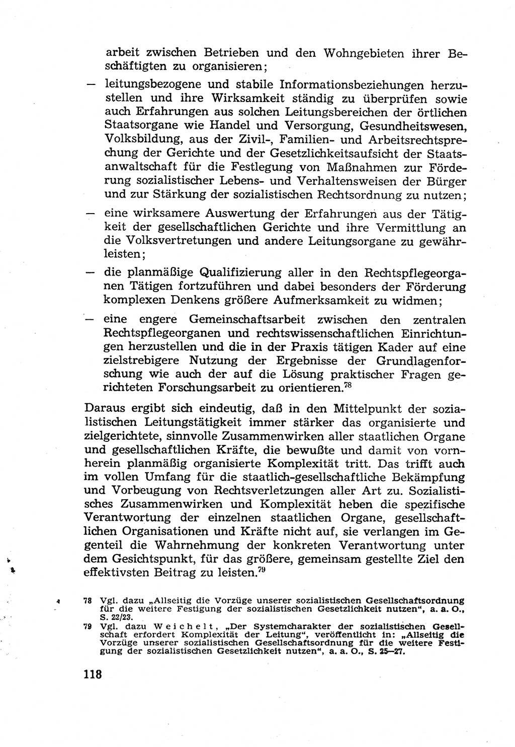 Die Wiedereingliederung Strafentlassener in das gesellschaftliche Leben [Deutsche Demokratische Republik (DDR)] und die Erziehung kriminell gefährdeter Bürger 1970, Seite 118 (Wiedereingl. Strafentl. DDR 1970, S. 118)