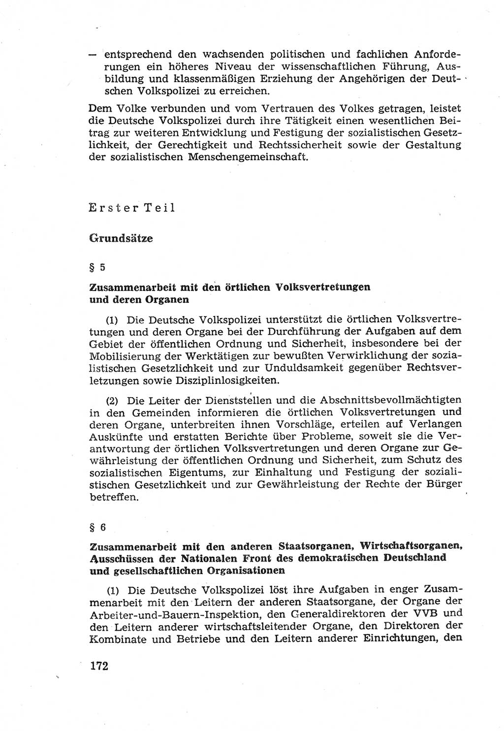 Die Wiedereingliederung Strafentlassener in das gesellschaftliche Leben [Deutsche Demokratische Republik (DDR)] und die Erziehung kriminell gefährdeter Bürger 1970, Seite 172 (Wiedereingl. Strafentl. DDR 1970, S. 172)