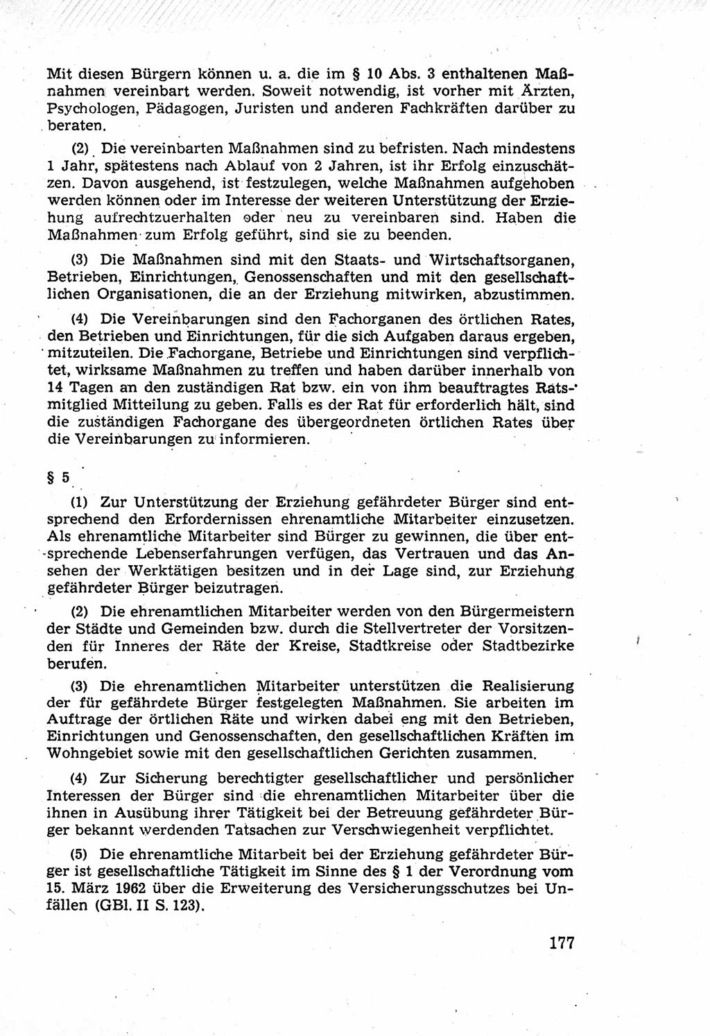 Die Wiedereingliederung Strafentlassener in das gesellschaftliche Leben [Deutsche Demokratische Republik (DDR)] und die Erziehung kriminell gefährdeter Bürger 1970, Seite 177 (Wiedereingl. Strafentl. DDR 1970, S. 177)