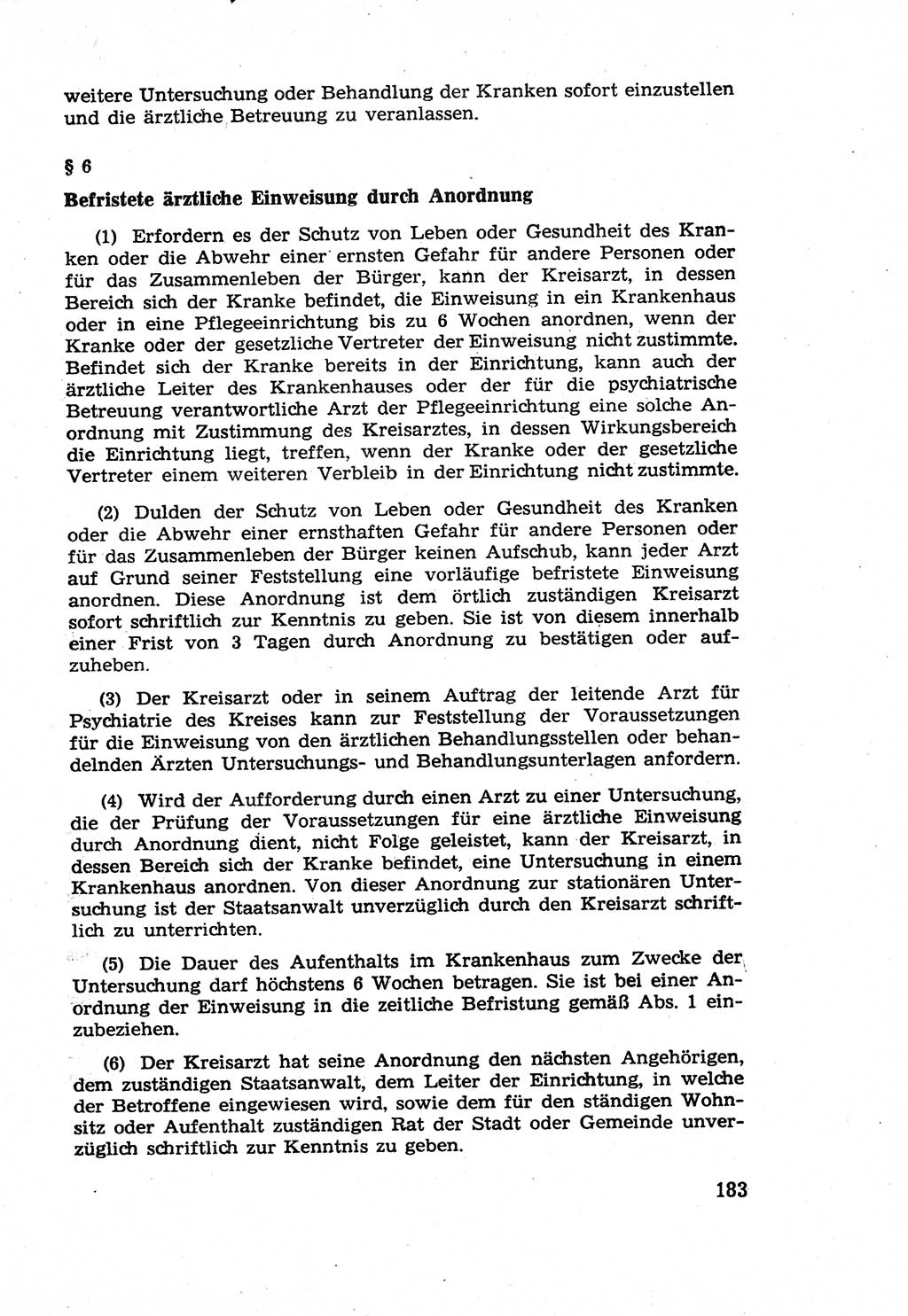Die Wiedereingliederung Strafentlassener in das gesellschaftliche Leben [Deutsche Demokratische Republik (DDR)] und die Erziehung kriminell gefährdeter Bürger 1970, Seite 183 (Wiedereingl. Strafentl. DDR 1970, S. 183)