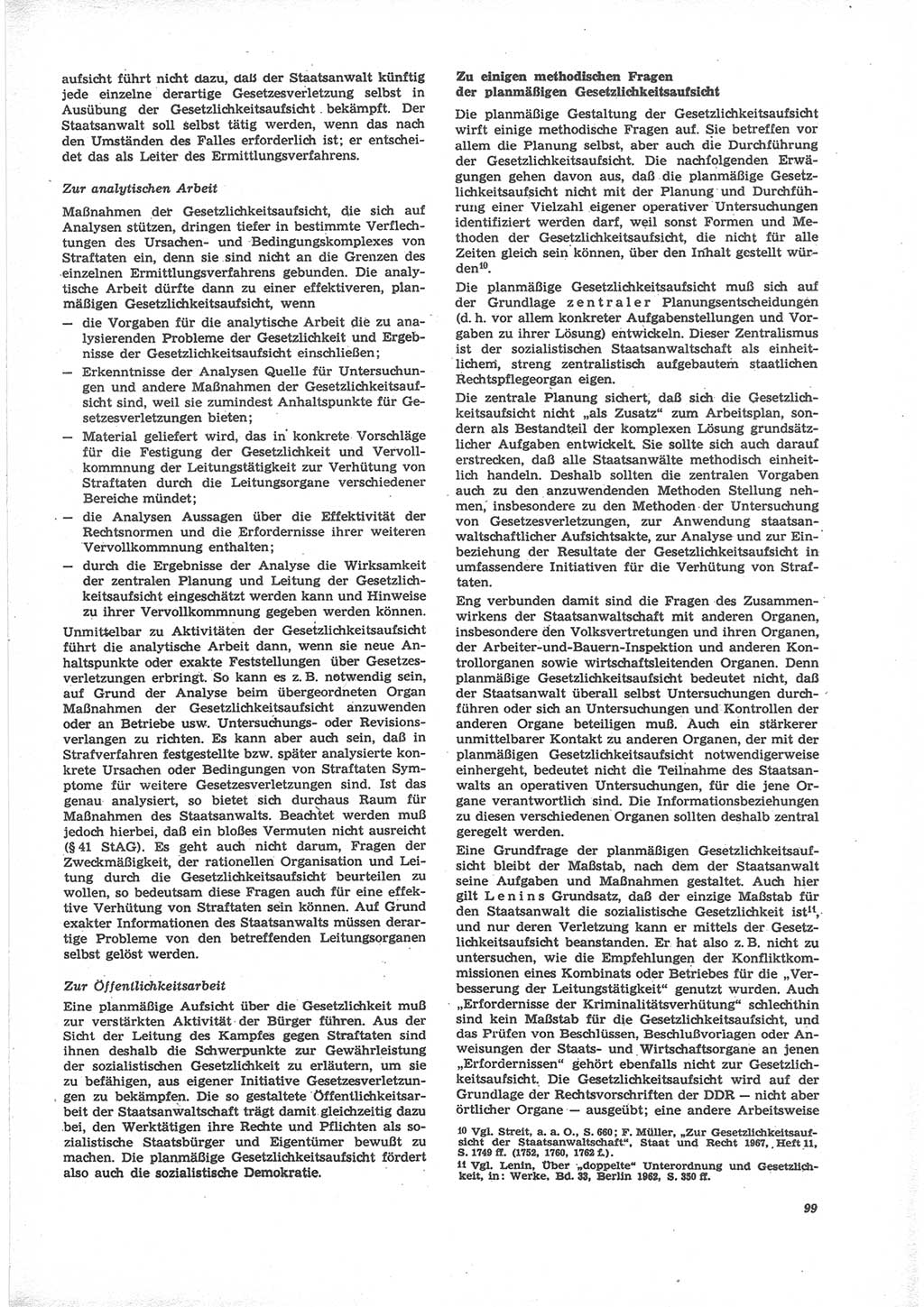Neue Justiz (NJ), Zeitschrift für Recht und Rechtswissenschaft [Deutsche Demokratische Republik (DDR)], 24. Jahrgang 1970, Seite 99 (NJ DDR 1970, S. 99)