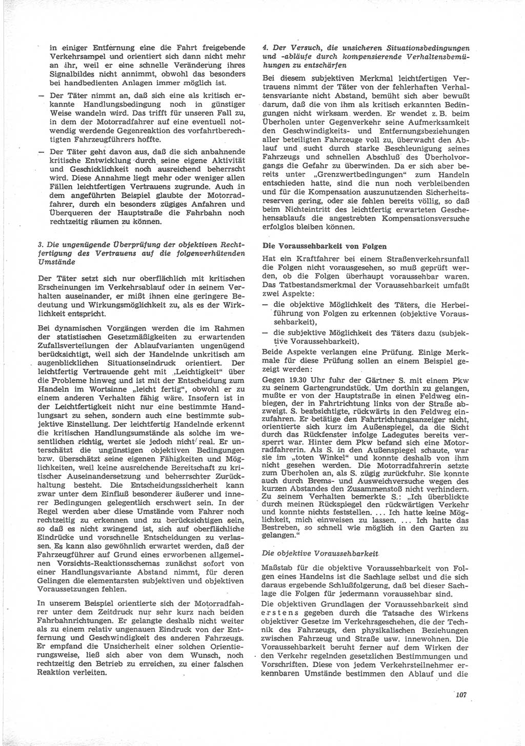 Neue Justiz (NJ), Zeitschrift für Recht und Rechtswissenschaft [Deutsche Demokratische Republik (DDR)], 24. Jahrgang 1970, Seite 107 (NJ DDR 1970, S. 107)