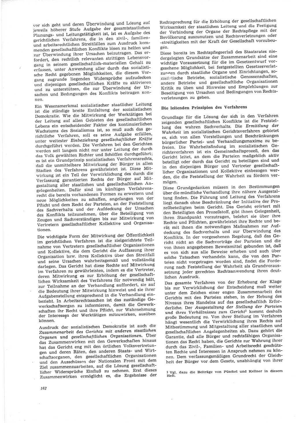 Neue Justiz (NJ), Zeitschrift für Recht und Rechtswissenschaft [Deutsche Demokratische Republik (DDR)], 24. Jahrgang 1970, Seite 162 (NJ DDR 1970, S. 162)