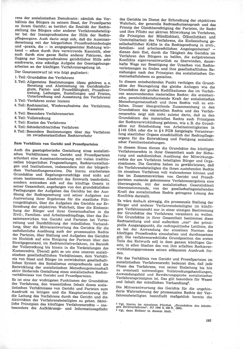 Neue Justiz (NJ), Zeitschrift für Recht und Rechtswissenschaft [Deutsche Demokratische Republik (DDR)], 24. Jahrgang 1970, Seite 165 (NJ DDR 1970, S. 165)