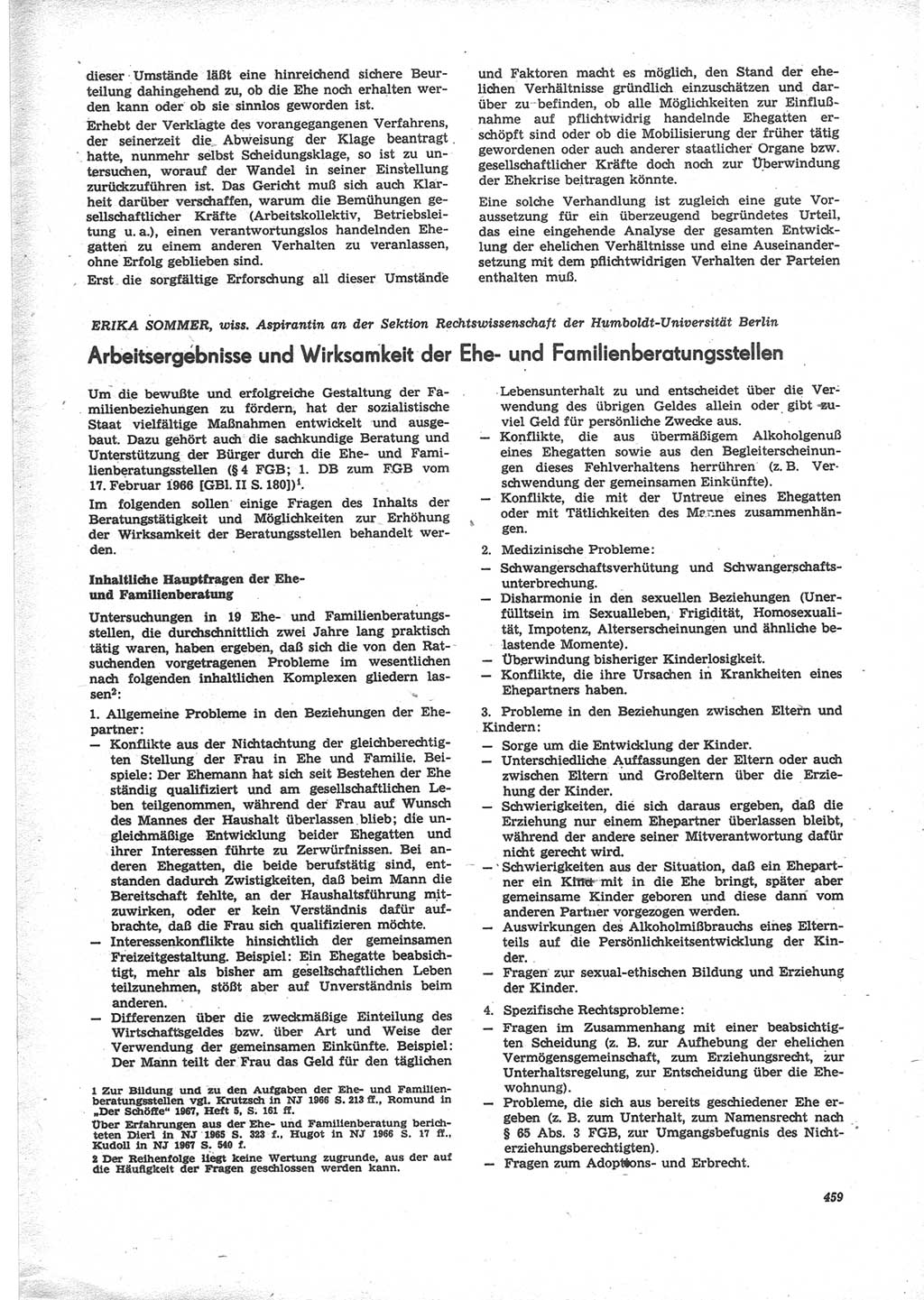 Neue Justiz (NJ), Zeitschrift für Recht und Rechtswissenschaft [Deutsche Demokratische Republik (DDR)], 24. Jahrgang 1970, Seite 459 (NJ DDR 1970, S. 459)