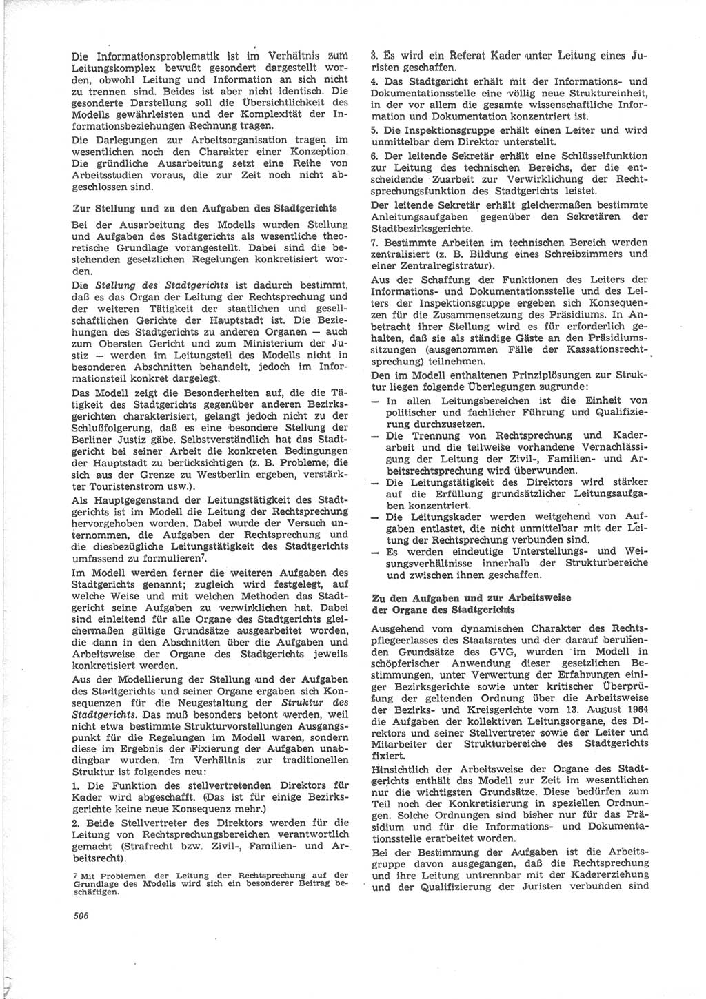 Neue Justiz (NJ), Zeitschrift für Recht und Rechtswissenschaft [Deutsche Demokratische Republik (DDR)], 24. Jahrgang 1970, Seite 506 (NJ DDR 1970, S. 506)