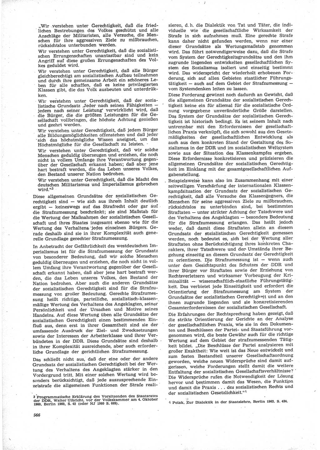 Neue Justiz (NJ), Zeitschrift für Recht und Rechtswissenschaft [Deutsche Demokratische Republik (DDR)], 24. Jahrgang 1970, Seite 566 (NJ DDR 1970, S. 566)