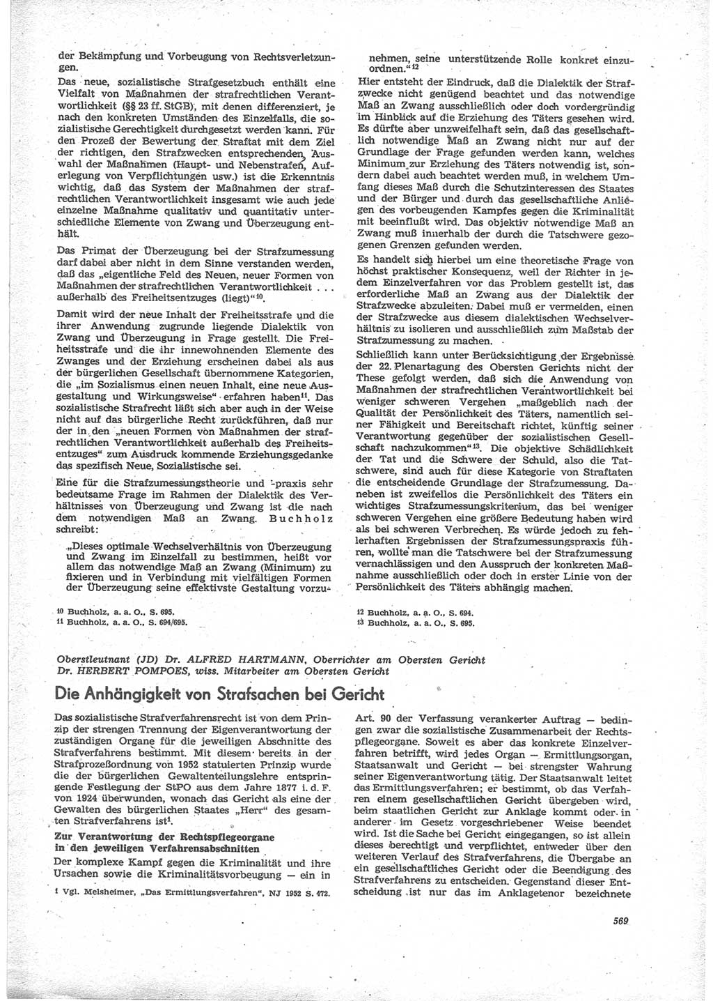 Neue Justiz (NJ), Zeitschrift für Recht und Rechtswissenschaft [Deutsche Demokratische Republik (DDR)], 24. Jahrgang 1970, Seite 569 (NJ DDR 1970, S. 569)