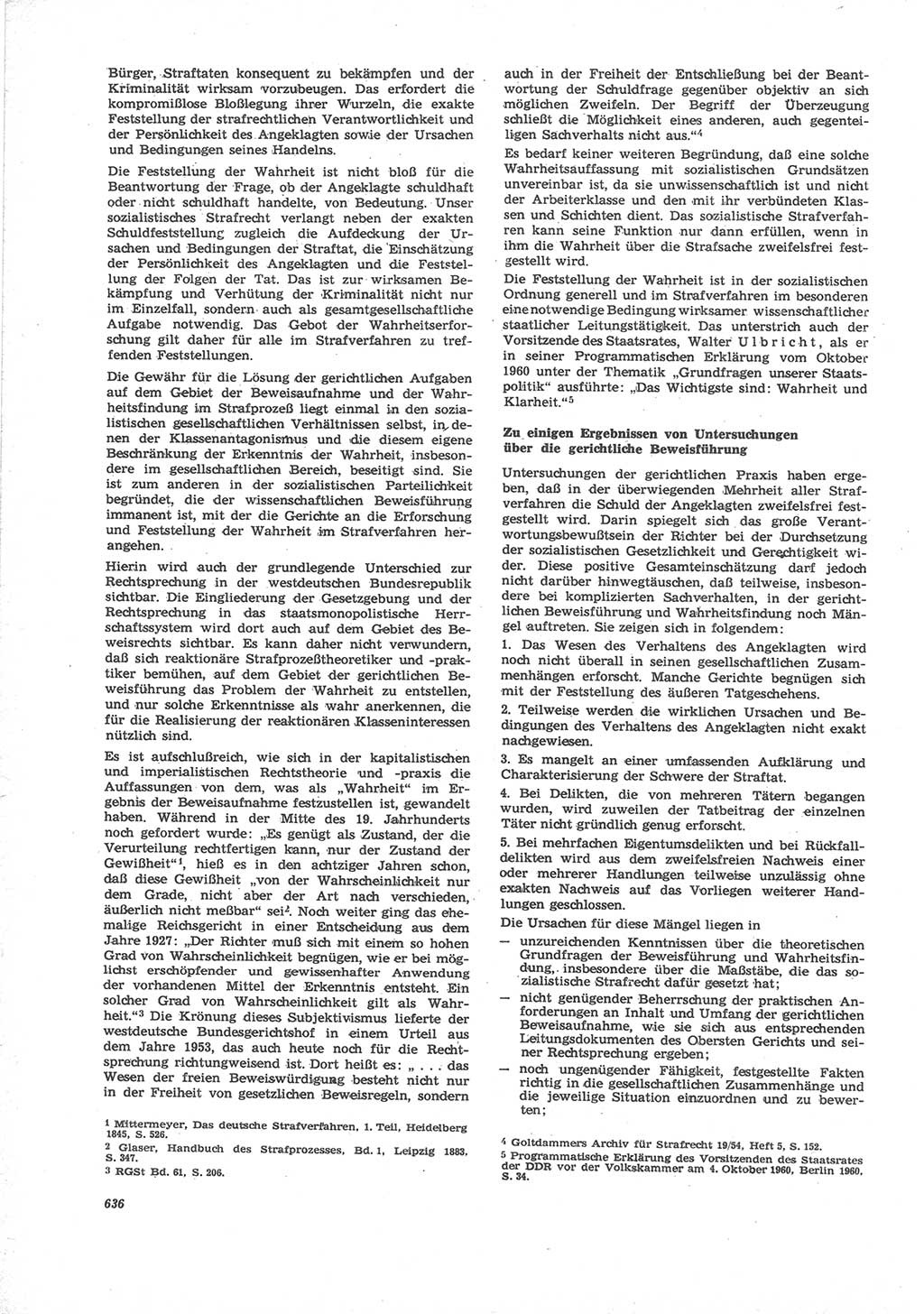 Neue Justiz (NJ), Zeitschrift für Recht und Rechtswissenschaft [Deutsche Demokratische Republik (DDR)], 24. Jahrgang 1970, Seite 636 (NJ DDR 1970, S. 636)