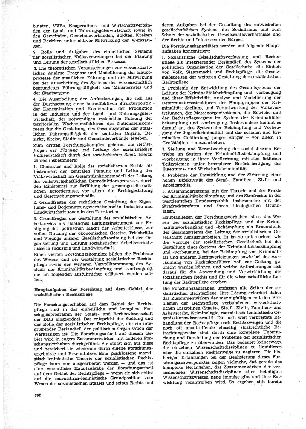 Neue Justiz (NJ), Zeitschrift für Recht und Rechtswissenschaft [Deutsche Demokratische Republik (DDR)], 24. Jahrgang 1970, Seite 662 (NJ DDR 1970, S. 662)
