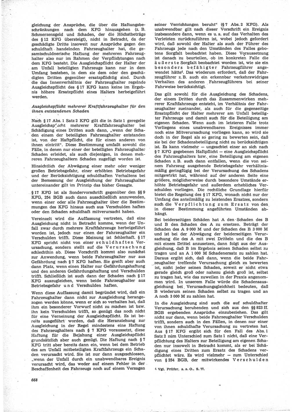 Neue Justiz (NJ), Zeitschrift für Recht und Rechtswissenschaft [Deutsche Demokratische Republik (DDR)], 24. Jahrgang 1970, Seite 668 (NJ DDR 1970, S. 668)