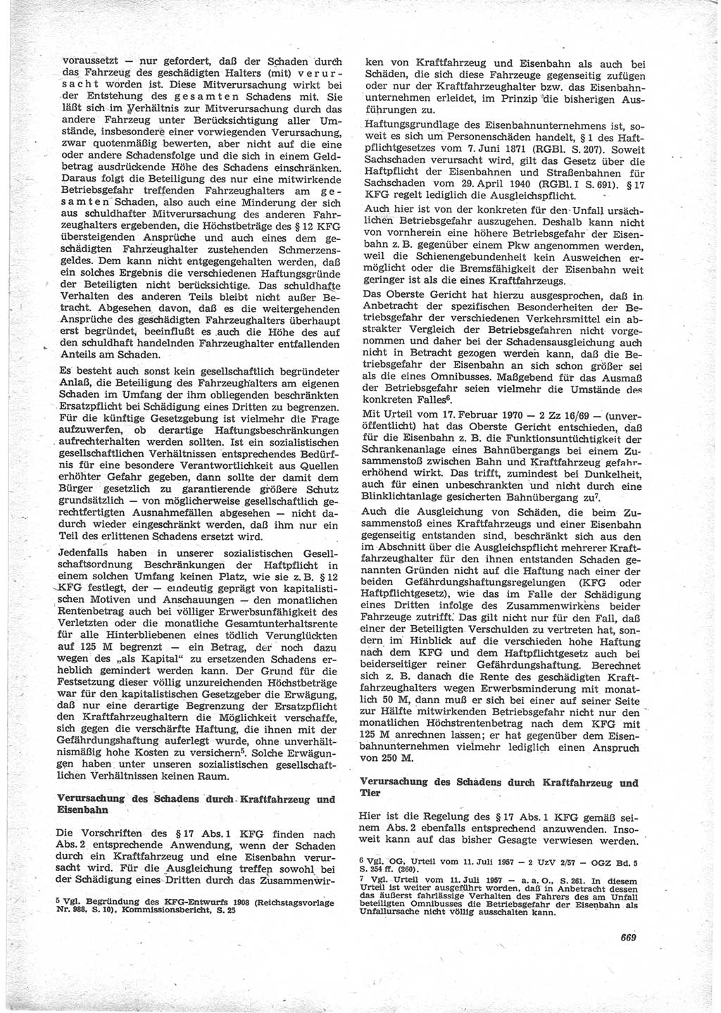 Neue Justiz (NJ), Zeitschrift für Recht und Rechtswissenschaft [Deutsche Demokratische Republik (DDR)], 24. Jahrgang 1970, Seite 669 (NJ DDR 1970, S. 669)